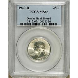 1940-D 25C MS65 PCGS