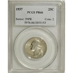 1937 25C PR66 PCGS