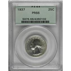 1937 25C PR66 PCGS