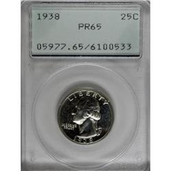 1938 25C PR65 PCGS
