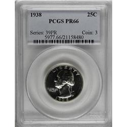 1938 25C PR66 PCGS