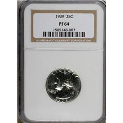 1939 25C PR64 NGC