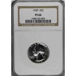 1939 25C PR66 NGC