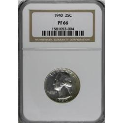 1940 25C PR66 NGC
