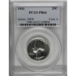 1941 25C PR66 PCGS