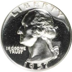 1957 25C PR69 NGC