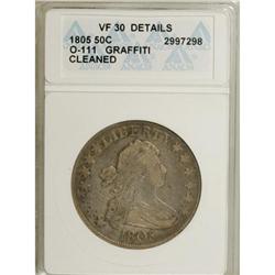 1805 50C VF30 ANACS