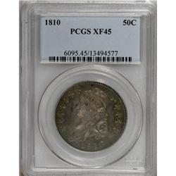 1810 50C XF45 PCGS
