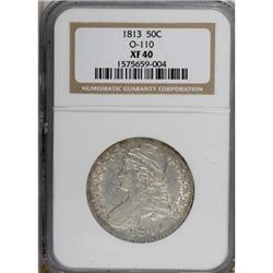 1813 50C XF40 NGC