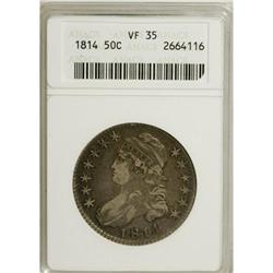 1814 50C VF35 ANACS