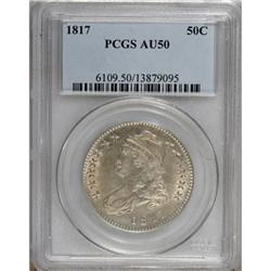 1817 50C AU50 PCGS