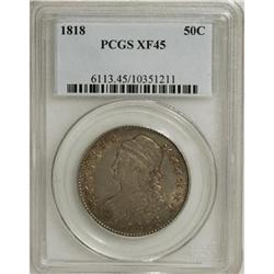 1818 50C XF45 PCGS