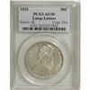 Image 1 : 1832 50C Large Letters AU50 PCGS