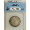 Image 3 : 1837 50C AU50 ANACS