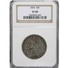 Image 1 : 1845 50C VF30 NGC