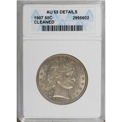 1907 50C AU55 ANACS