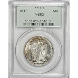 1916 50C MS62 PCGS