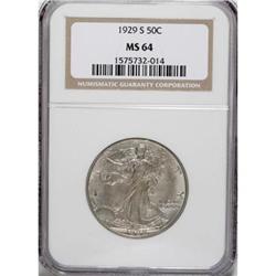 1929-S 50C MS64 NGC