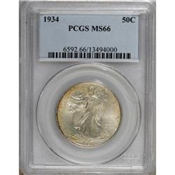 1934 50C MS66 PCGS