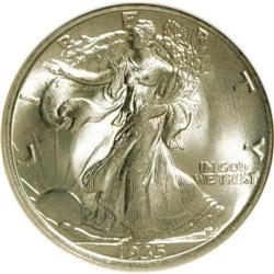 1935 50C MS65 NGC