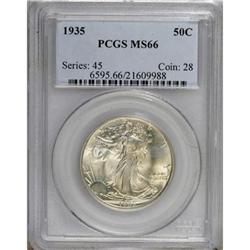 1935 50C MS66 PCGS