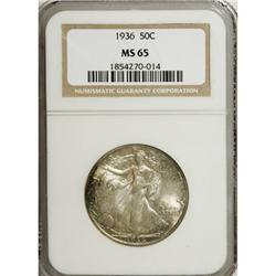 1936 50C MS65 NGC