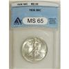Image 1 : 1936 50C MS65 ANACS