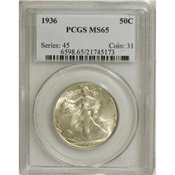 1936 50C MS65 PCGS