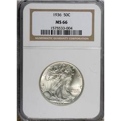 1936 50C MS66 NGC