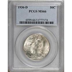 1936-D 50C MS66 PCGS