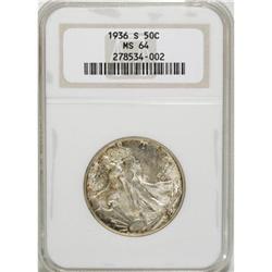 1936-S 50C MS64 NGC