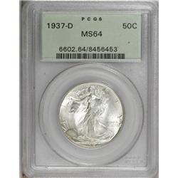 1937-D 50C MS64 PCGS