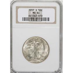 1937-S 50C MS64 NGC