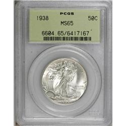 1938 50C MS65 PCGS