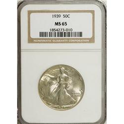 1939 50C MS65 NGC