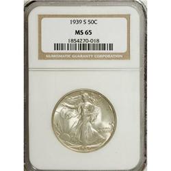 1939-S 50C MS65 NGC
