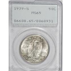 1939-S 50C MS65 PCGS