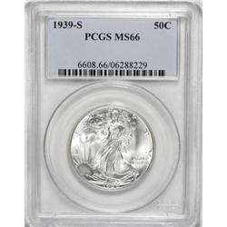 1939-S 50C MS66 PCGS