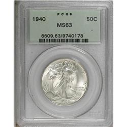 1940 50C MS63 PCGS