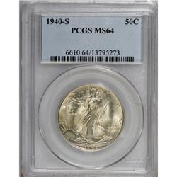 1940-S 50C MS64 PCGS