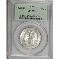 1941-D 50C MS65 PCGS