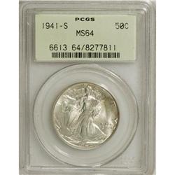1941-S 50C MS64 PCGS