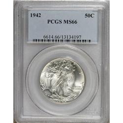 1942 50C MS66 PCGS
