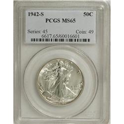 1942-S 50C MS65 PCGS