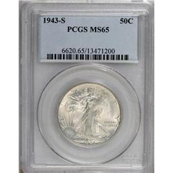 1943-S 50C MS65 PCGS