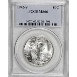 1943-S 50C MS66 PCGS