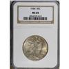 Image 1 : 1944 50C MS64 NGC