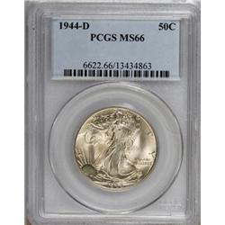1944-D 50C MS66 PCGS