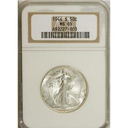 1944-S 50C MS65 NGC