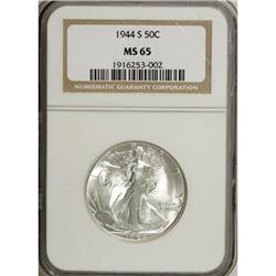 1944-S 50C MS65 NGC